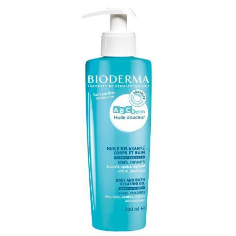 BIODERMA ABC DERM relaxáló olaj 200 ml