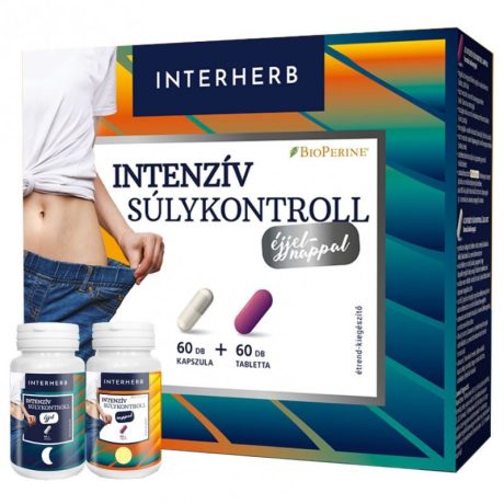 INTERHERB INTENZÍV SÚLYKONTROL kapszula+tabletta 2x60 db