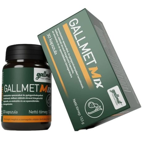 GALLMET MIX étrendkiegészítő kapszula 30 db