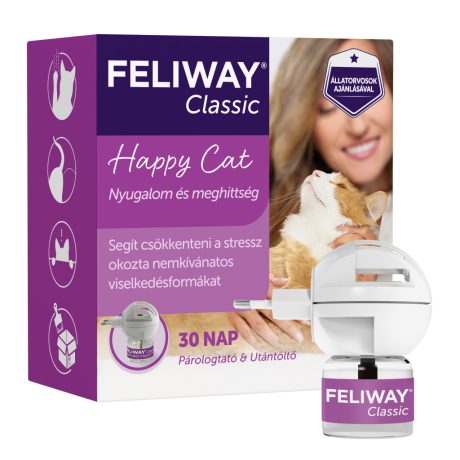 Feliway Classic párologtató+utántöltő macska 48ml