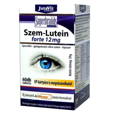 JUTAVIT SZEM LUTEIN 12 mg FORTE tabletta 60 db