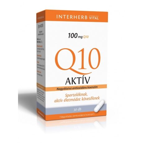 INTERHERB Q10 AKTIV 100 mg kapszula 30 DB