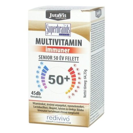 JUTAVIT MULTIVITAMIN SENIOR 50+ filmtabletta 45 db