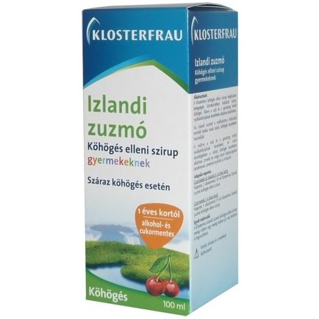 Klosterfrau IZLANDI ZUZMÓ szirup gyerekeknek 100 ml