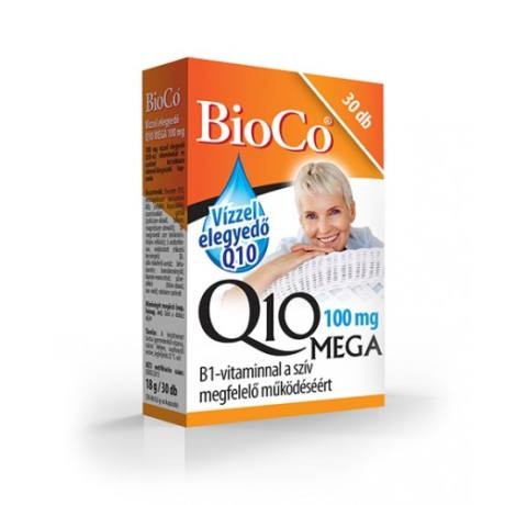 BIOCO Q10 MEGA 100 mg B1-VITAMINNAl kapszula 30 db