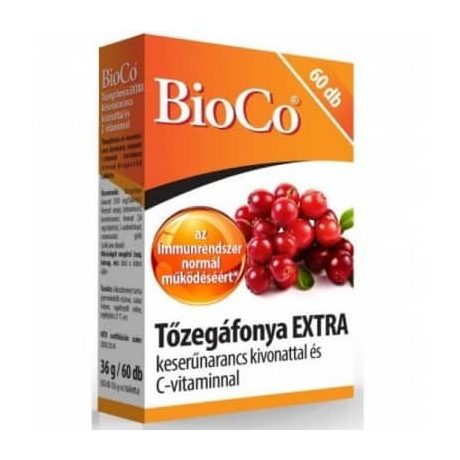 BIOCO TŐZEGÁFONYA EXTRA tabletta 60 db