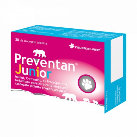 PREVENTAN JUNIOR szopogató tabletta 30 db