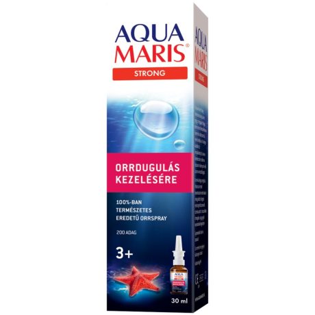 AQUA MARIS STRONG hipertóniás orrspray 30 ml