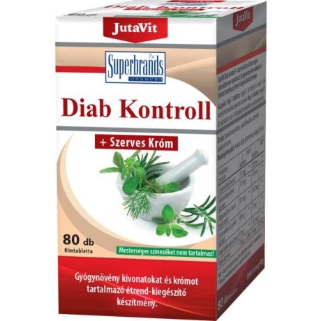 JUTAVIT DIAB KONTROLL tabletta 80 db