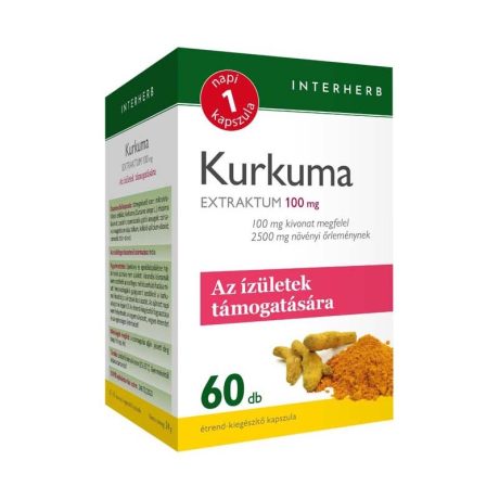 INTERHERB KURKUMA EXTRAKTUM kapszula 30 DB