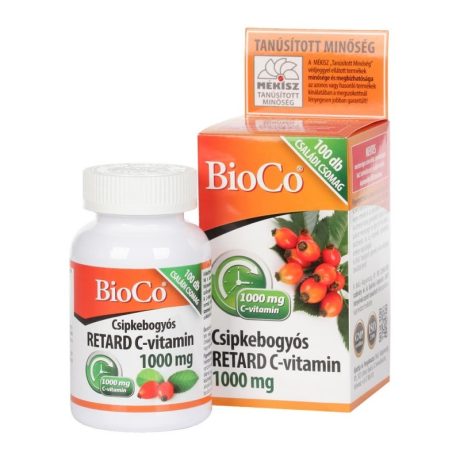 BIOCO CSIPKEBOGYÓ C-VITAMIN 1000 mg tabletta 100 db