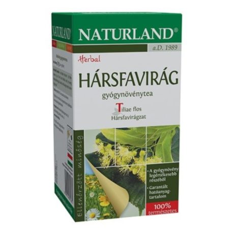 NATURLAND HÁRSFAVIRÁg filteres tea 20 db