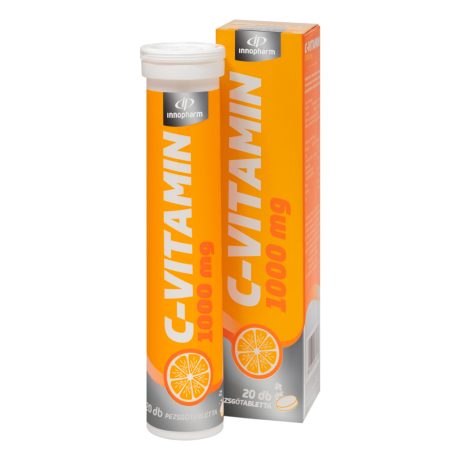 INNOPHARM C-VITAMIN 1000 mg pezsgőtabletta 20 db