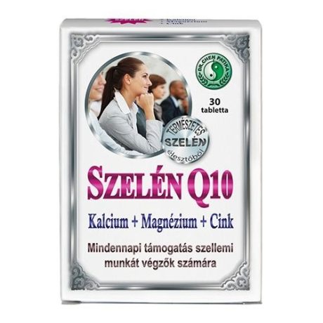 DR. CHEN SZELÉN Q10 + KALCIUM+ MAGNÉZIUM + CINK tabletta 30 db