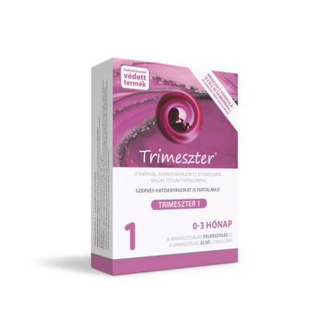 TRIMESZTER 1 VITAMIN VÁRANDÓSOKNAK tabletta 60 db