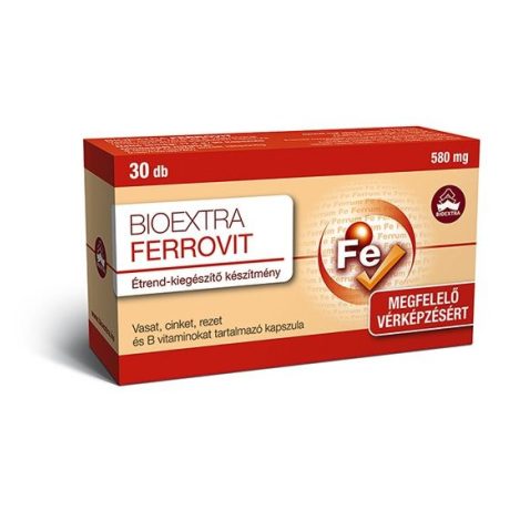 BIOEXTRA FERROVIT kapszula 30 db