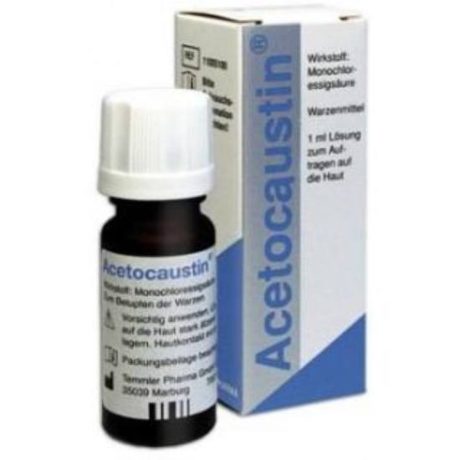 ACETOCAUSTIN szemölcsirtó oldat 0,5 ml