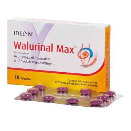 WALMARK WALURINAL MAX ARANYVESSZŐ 36 mg tabletta 10 db