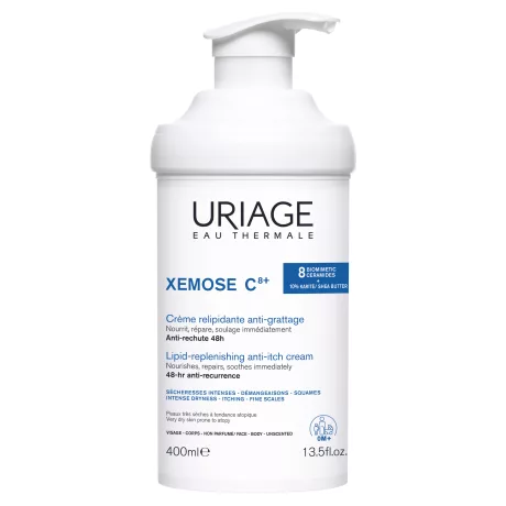 URIAGE XÉMOSE testápoló krém száraz és nagyon száraz bőrre 400 ml