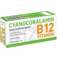 CYANOCOBALAMIN-B12 vitamin tabletta 50 db