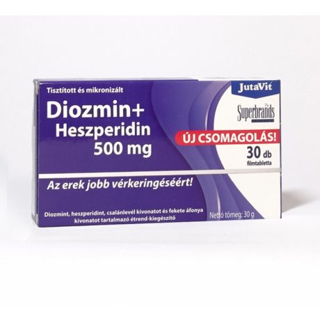 JUTAVIT DIOZMIN+HESZPERIDIN 500mg tabletta 30 DB