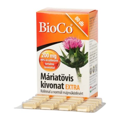 BIOCO MÁRIATÖVIS KIVONAT EXTRA tabletta 80 db