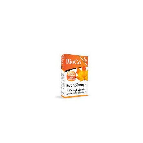 BIOCO RUTIN 50 mg C-VITAMIN 100 mg tabletta 90 db