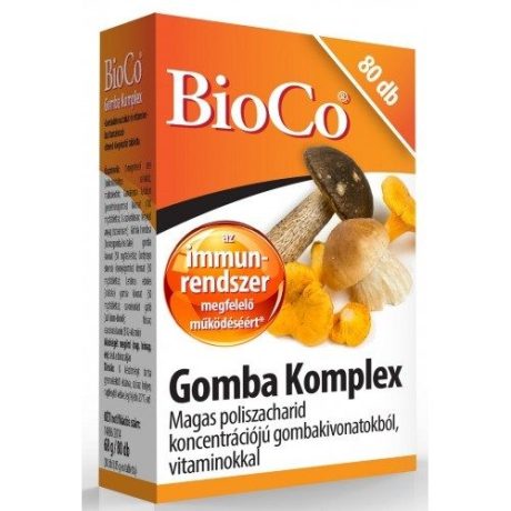 BIOCO GOMBA KOMPLEX tabletta 80 DB