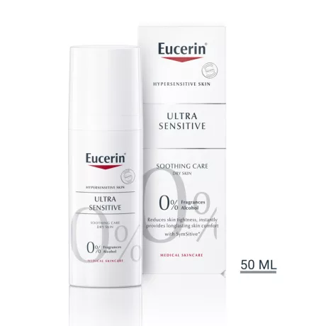 EUCERIN ULTRASENSITIVE arcápoló szárazbőrre 50 ml