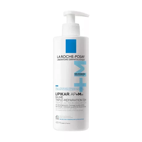 LA ROCHE-POSAY LIPIKAR AP+Max testápoló balzsam 400 ml