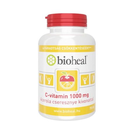 Bioheal C-vitamin 1000 mg acerola cseresznye kivonattal 70 db