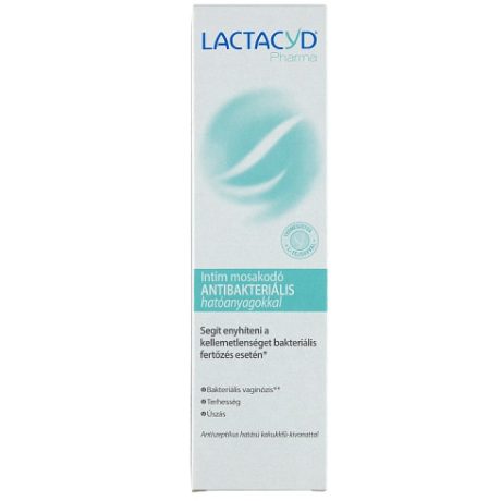 LACTACYD PHARMA INTIM MOSAKODÓ antibakteriális hatással 250 ml