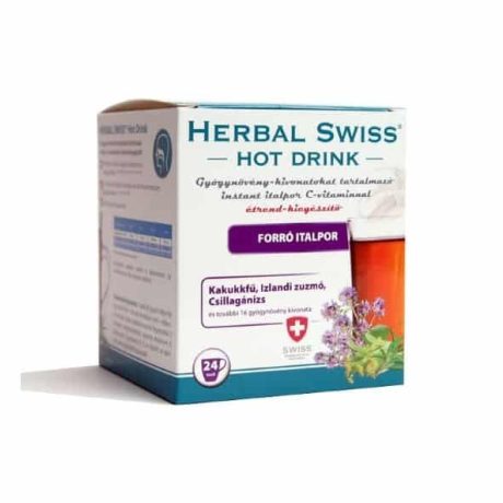 HERBAL SWISS HOT DRINK forró italpor 24 db