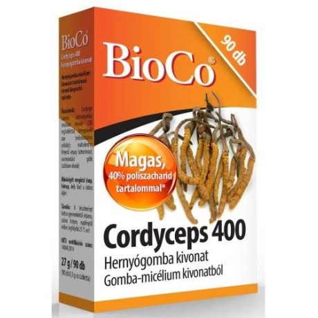 BIOCO CORDYCEPS 400 HERNYÓGOMBA tabletta 90 DB