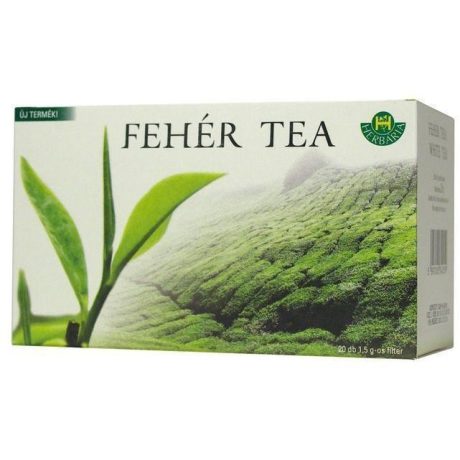 HERBÁRIA FEHÉR TEA filteres 20 db