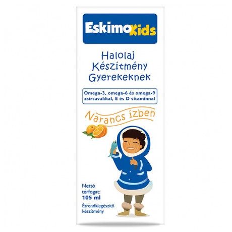 ESKIMO KIDS HALOLAJ narancs ízű 105 ml