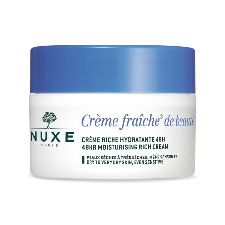 NUXE CREME FRAICHE 48 h nyugtató és gazdag hidratáló arckrém száraz bőrre 50 ml