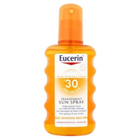 EUCERIN SUN színtelen napozó spray FF30 200 ml