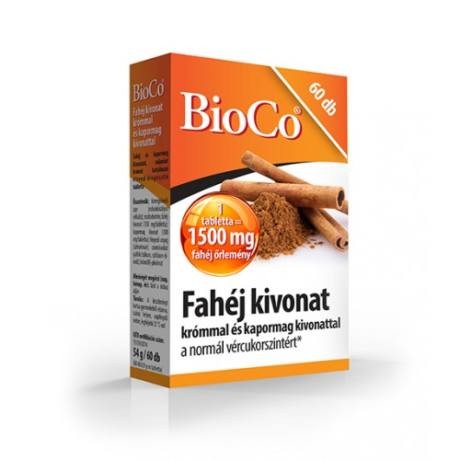 BIOCO FAHÉJ KIVONAT tabletta 60 DB