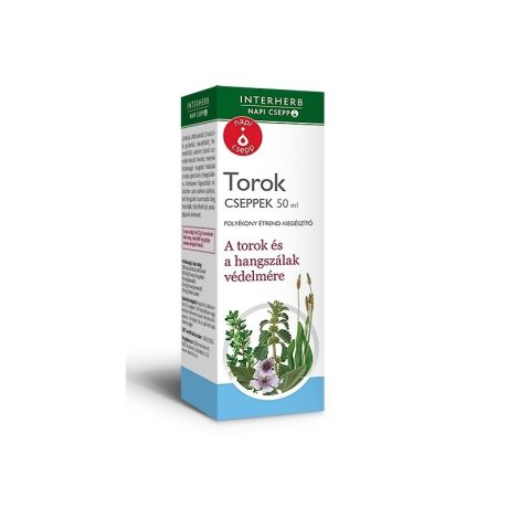 INTERHERB NAPI CSEPP TOROK cseppek 50 ML