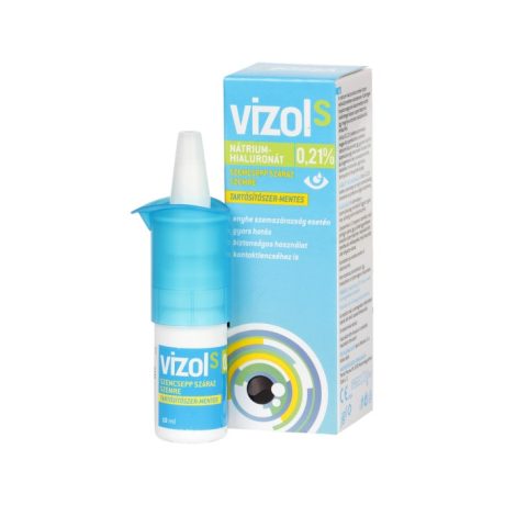 VIZOL S 0,21% OLDATOS szemcsepp száraz szemre 10 ml