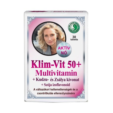 DR.CHEN KLIM-VIT 50+ MULTIVITAMIN tabletta 30 DB