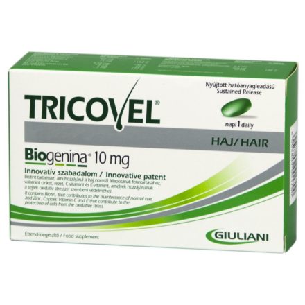 TRICOVEL BIOGENINA 10 mg tabletta 30 db