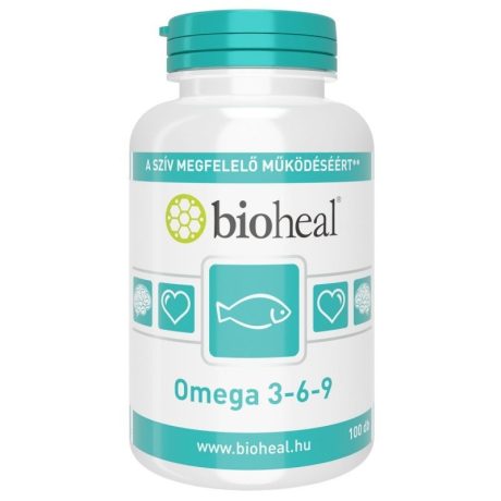 BIOHEAL OMEGA 3-6-9 kapszula 100 db