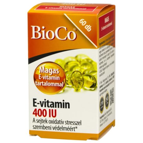 BIOCO E-VITAMIN 400NE kapszula 60 db