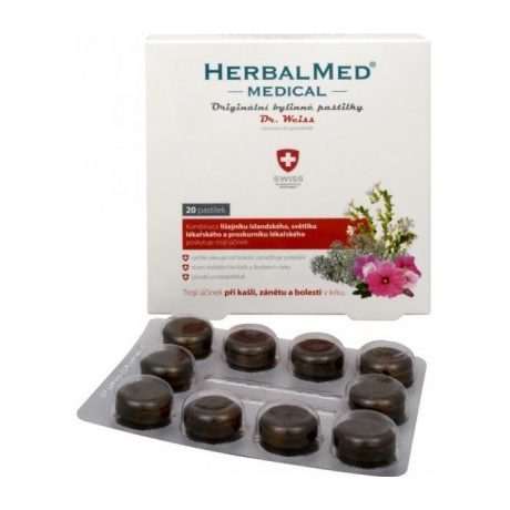 HERBALMED MEDICAL pasztilla 20 DB