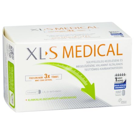 XL-S (XLS) MEDICAL tabletta 180 db