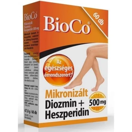 BIOCO MIKRONIZÁLT DIOZMIN HESZPERIDIN filmtabletta 60 db