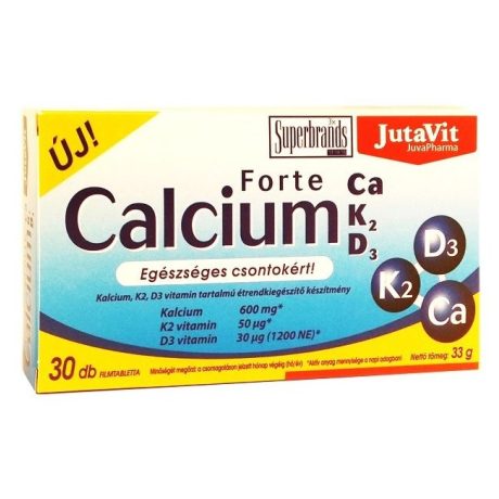 JUTAVIT CALCIUM FORTE filmtabletta 30 DB