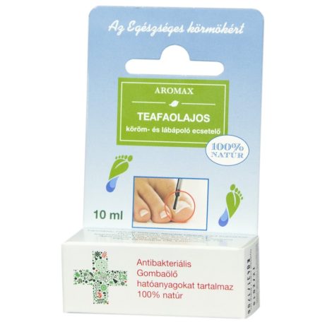 AROMAX TEAFAOLAJOS köröm- és lábápoló ecsetelő 10 ML